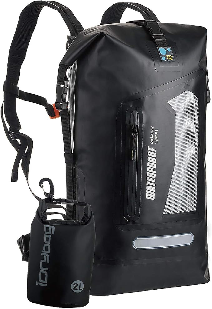 IDRYBAG Waterproof Backpack for Men 20L/30L/40L, Floating Dry Bag Kayak by iDrybag+