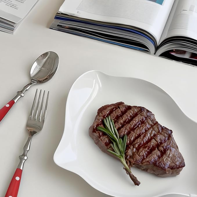20-Piece Silverware Set for 4, High-end Everyday Flatware Set, Retro Stainless - Image 3