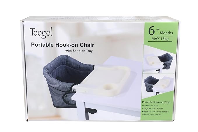 Hook on High Chair with Tray: High Chair - Image 10