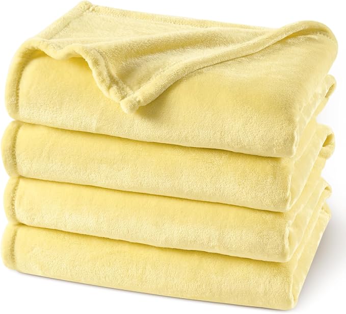 PHF Ultra Soft Fleece Blanket Twin Size, No Shed No Pilling Luxury Plush Cozy by PHF