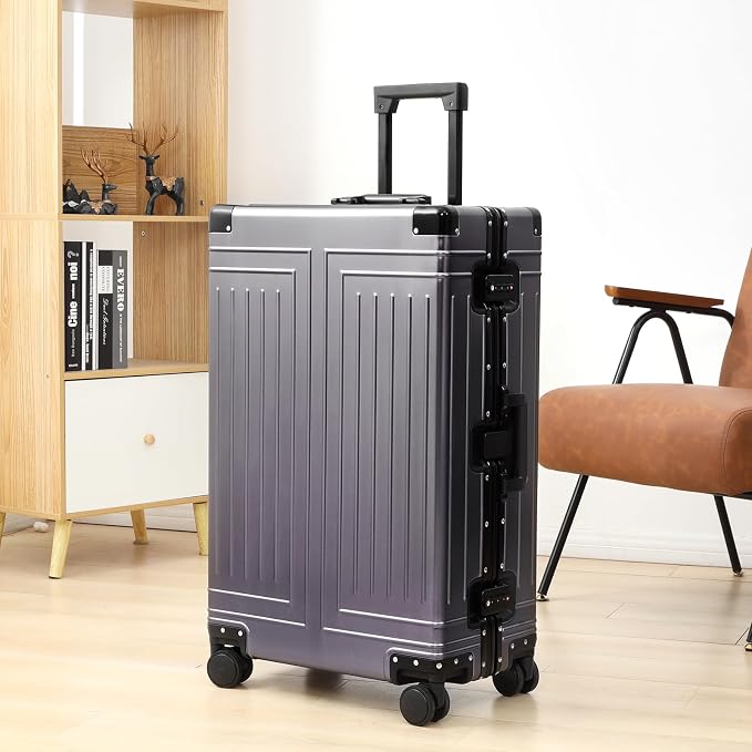 All Aluminum Magnesium 28inch Luggage，Cut from Whole Aluminum Sheet（3rd - Image 2