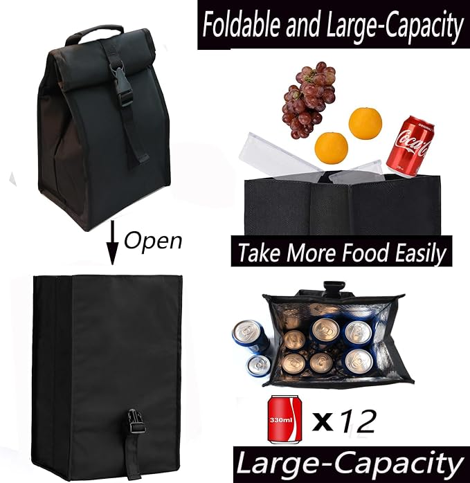 Insulated Foldable Lunch Bag - Image 2