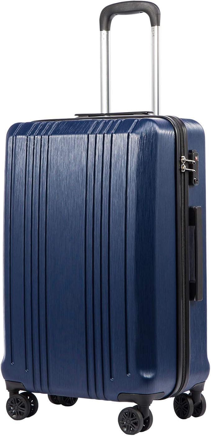 Coolife Luggage Expandable Suitcase PC+ABS by COOLIFE