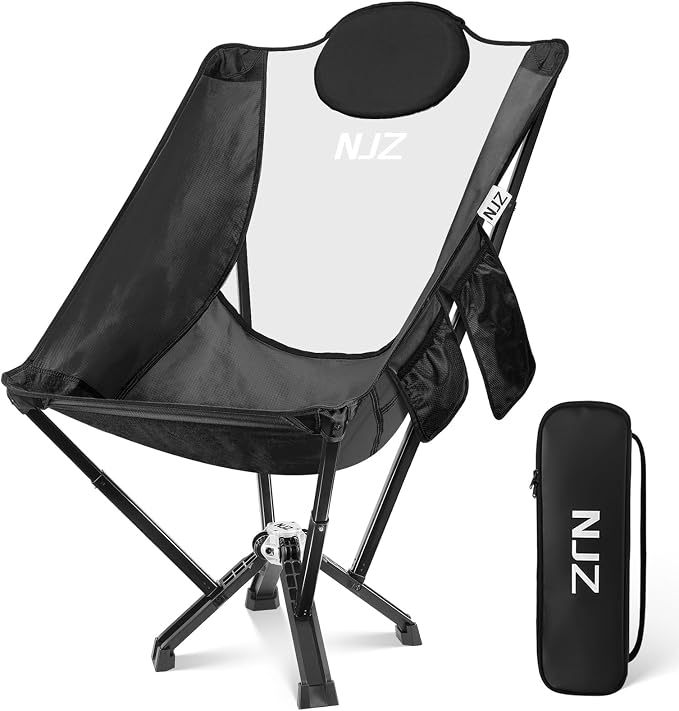 High Back Camping Chair, Outdoor Comfortable Chair by NJZ
