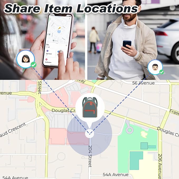 Key Finders, Luggage Tracker Tag Works - Image 6