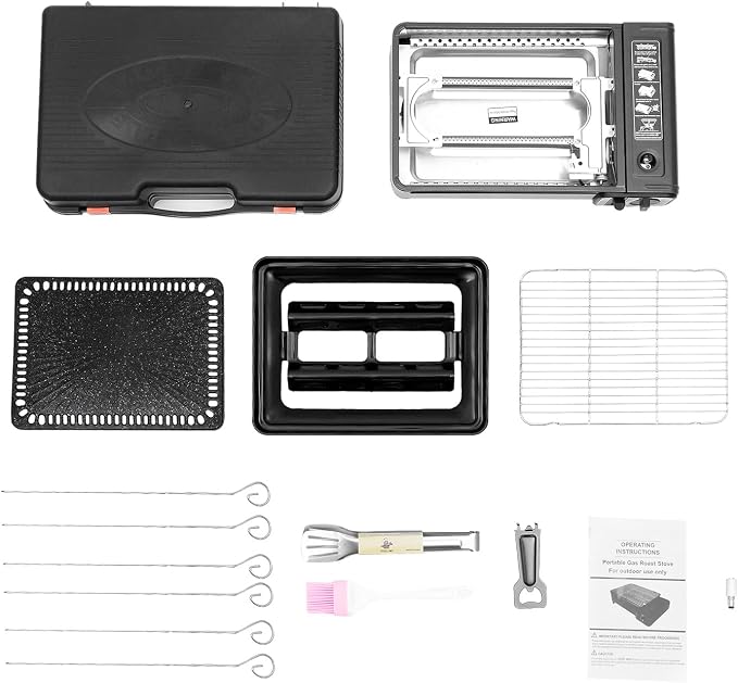 Dual Fuel Camping Stove | Windproof Portable Gas Stove - Image 3