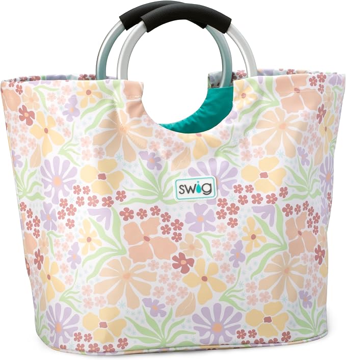 Swig Life Loopi Tote Bag, Lightweight, Waterproof Beach and Utility Bag by SwigLife