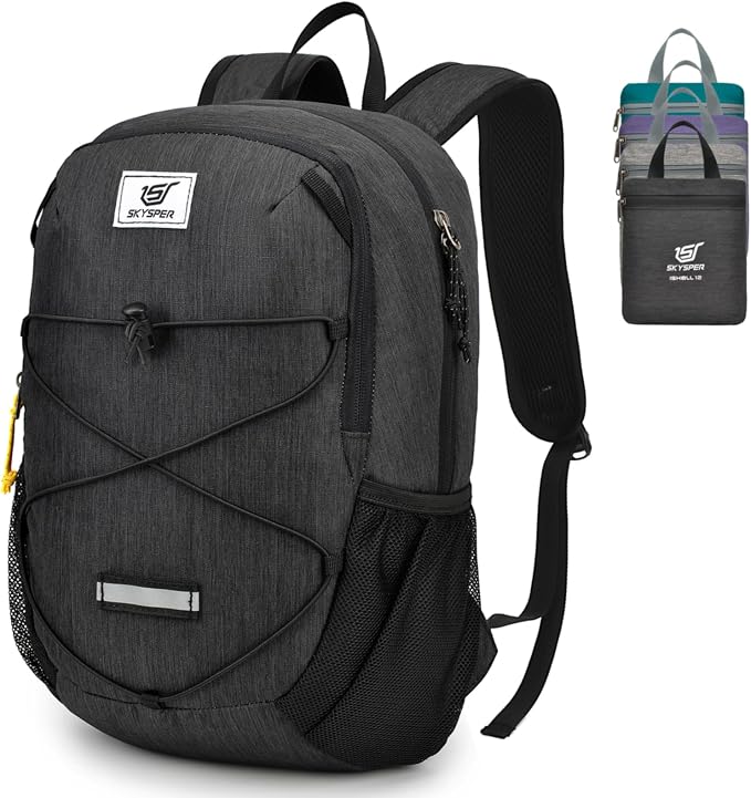 SKYSPER Small Hiking Backpack -12L Lightweight Packable Daypack by SKYSPER