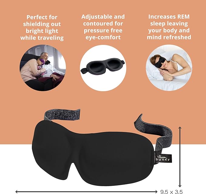 Bucky 40 Blinks No Pressure Printed Eye Mask - Image 9