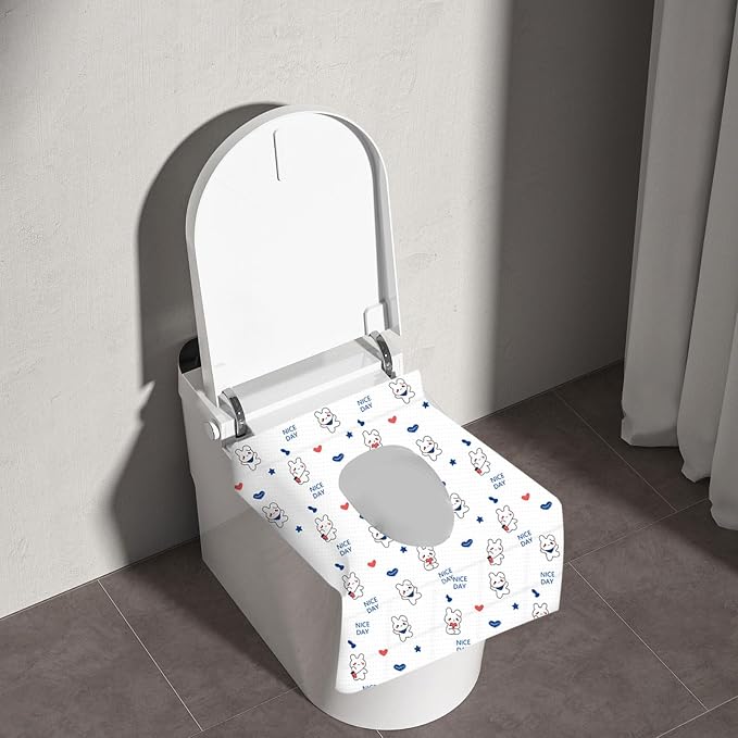 20 Pack Toilet Seat Covers Disposable, Portable Toilet Seat Cover - Image 6