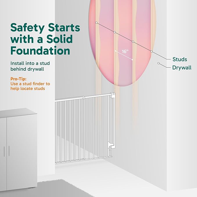 Cumbor Expandable 31.6-48" Baby Gate - Image 4