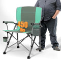 Oversized Camping Chair for Adults Heavy Duty, Heavy Duty Lawn Chair by Unknown