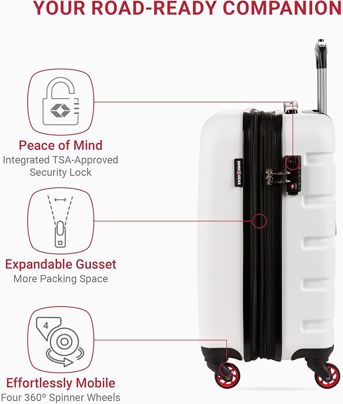 SwissGear 7366 Hardside Expandable Luggage - Image 3