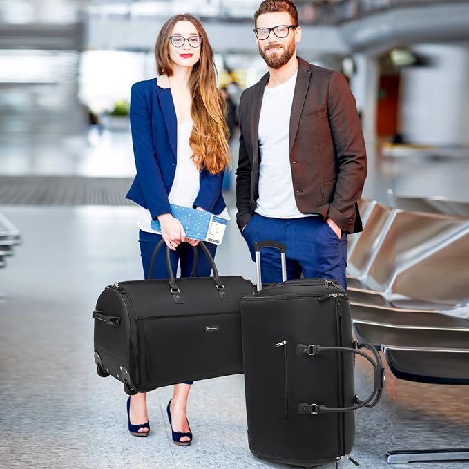 Modoker Rolling Garment Bags, Large Garment Duffle Bag - Image 7