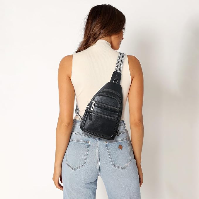 Sling Bag for Women Cross Body Bags Fanny Packs Shoulder Bag Sling Backpack - Image 3