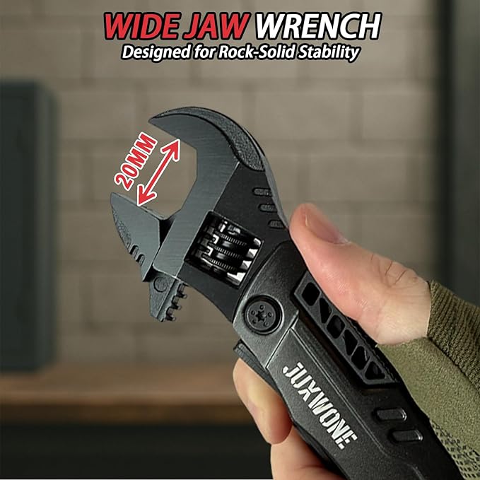 19-in-1 Multitool Wrench – Stainless Steel Adjustable Wrench - Image 4