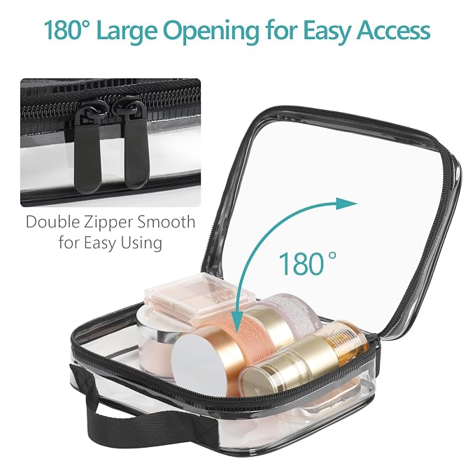 PACKISM Clear Makeup Bag - Image 4
