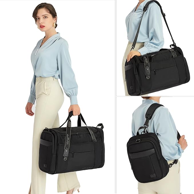 Gym Bags for Men Women, 42L Large Travel Duffle Bag, Carry On Bag for Airplanes - Image 7