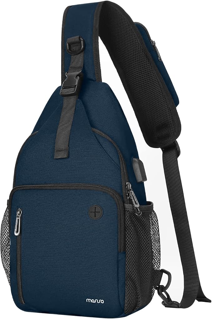 MOSISO Sling Backpack Bag, Crossbody Shoulder Bag Travel Hiking Daypack Chest - Image 8