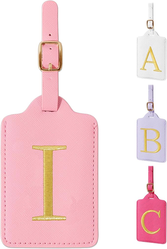 Personalized Initial Luggage Tags by izuzta