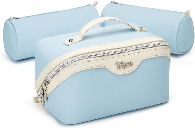 BOYATU Travel Makeup Bag Organizer Cosmetic Bag: 3 Pcs Set Make up Bags - Image 8