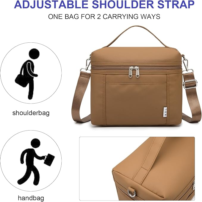 NOL Natural Organic Lifestyle Insulated Lunch Bags - Image 6