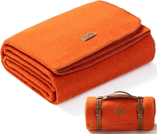 100% Wool Blanket, Military Wool Blanket, Sporting Events, Survival Kits by EmbraceCozyWarmthandUltimateComfort