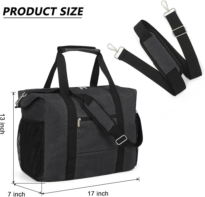 Travel Duffel Bag for Women Men, Sports Tote Gym Bag - Image 5