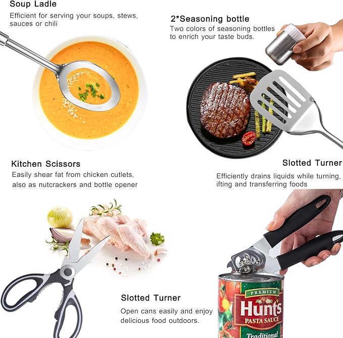 Camping Cooking Utensils Set - Image 4
