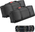 Finnhomy 120L Foldable Rolling Duffel Bag by Finnhomy