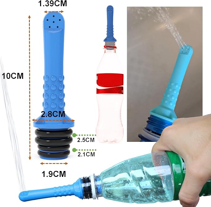 2PCS-Pack 2in1 Vaginal Douche Perineal Irrigation 650ML Portable Bidet + Pocket - Image 5