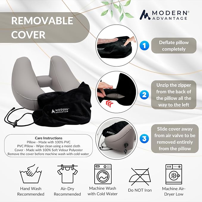 Modern Advantage Inflatable Travel Pillow - Image 8