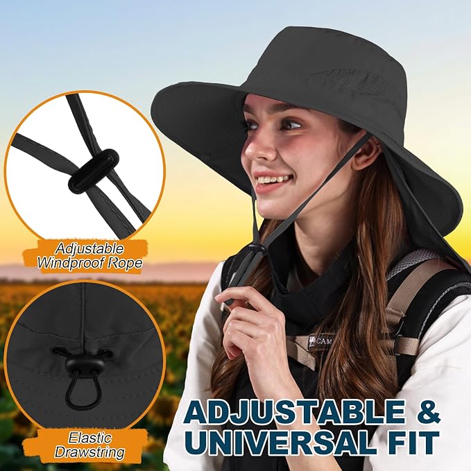 ZOORON Sun Hat for Men Women Fishing Hat - Image 5