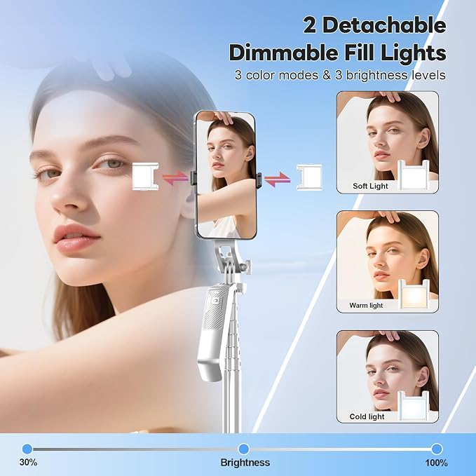 71" Selfie Stick Phone Tripod - Image 5
