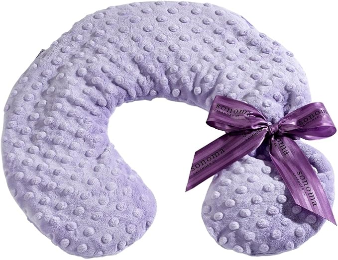 Sonoma Lavender Luxury Lavender Heatable/Chillable Neck Pillow, Microwaveable by YOUR+PERSONAL+WELLNESS+RITUAL