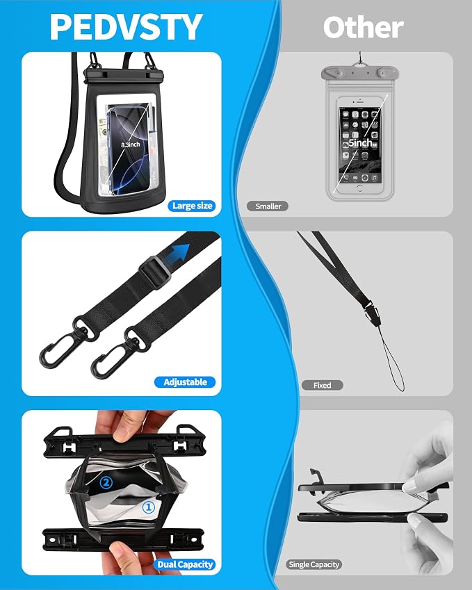 Large Waterproof Phone Pouch - Image 3