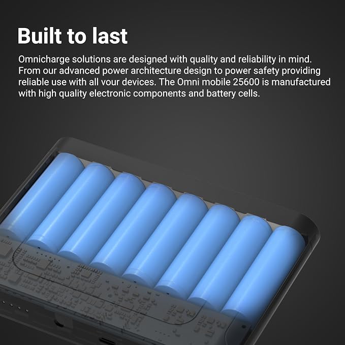 Omni Mobile 25600mah 25600 Laptop Power Bank, Universal Charger - Image 8