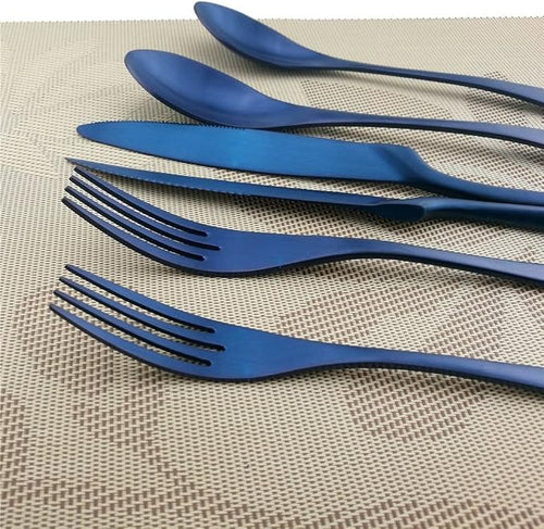 6-Piece Flatware Set, Extra Thick Heavy Duty - Image 2