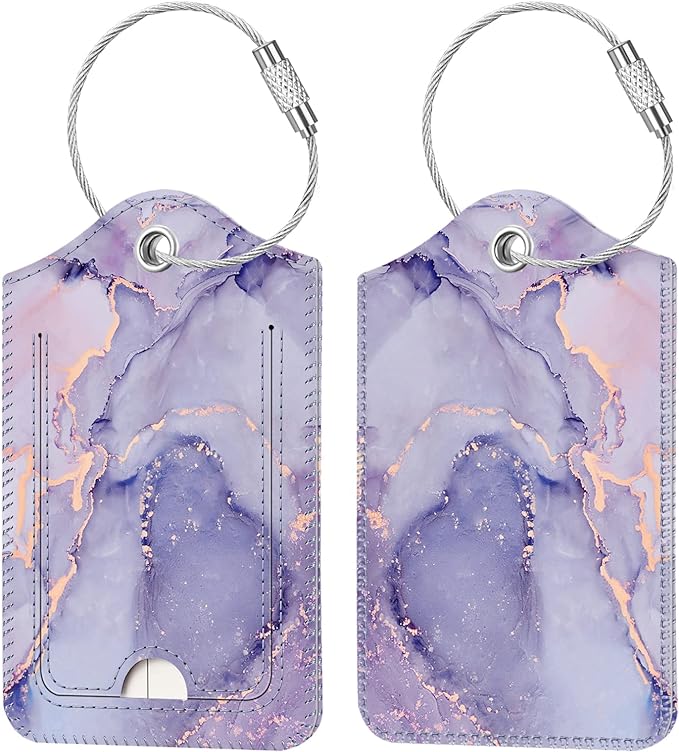 Fintie Luggage Tags, Privacy Cover ID Label by Fintie