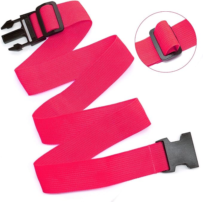 4Pack Luggage Straps for Suitcases, Travel Connector for Carry On Bag, Add Bag - Image 2