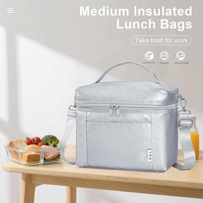NOL Natural Organic Lifestyle Insulated Lunch Bags - Image 5