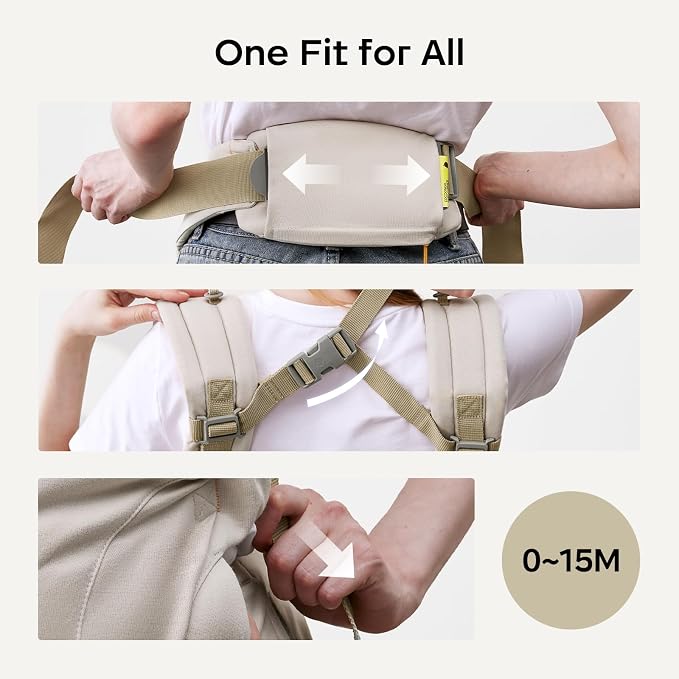 Bc Babycare CocoonGo Baby Carrier – CloudTouch Soft & Ergonomic Baby Carrier - Image 4