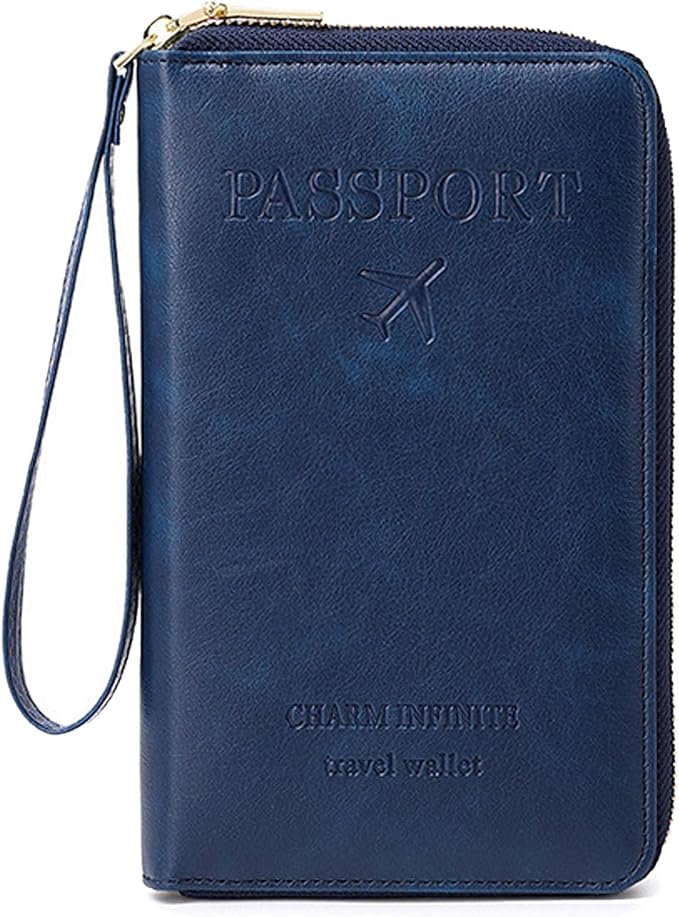 Multi-Function RFID Travel Passport Wallet by Unknown