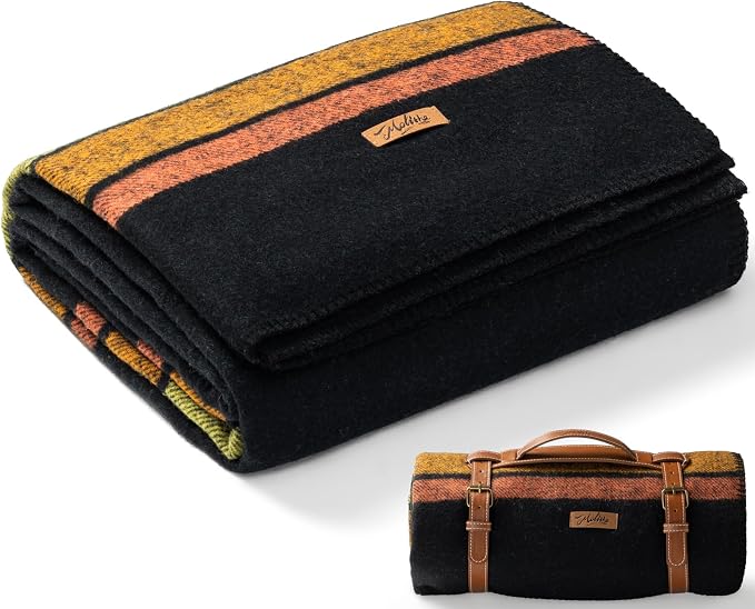 100% Wool Blanket, Military Wool Blanket, Sporting Events, Survival Kits by EmbraceCozyWarmthandUltimateComfort