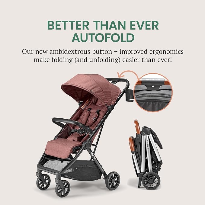 Bombi Bēbee V2 Lightweight Baby Stroller - Image 2