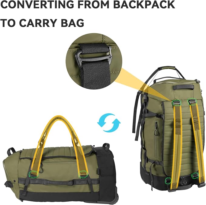 85L 29“ Foldable Rolling Backpack - Image 2