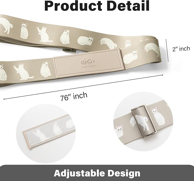 Luggage Straps for Suitcases, Adjustable Luggage Elastic Belt, Travel - Image 4
