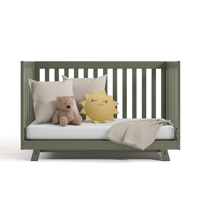 Storkcraft Beckett Grow-with-Me Convertible Crib – GREENGUARD Gold Certified - Image 13