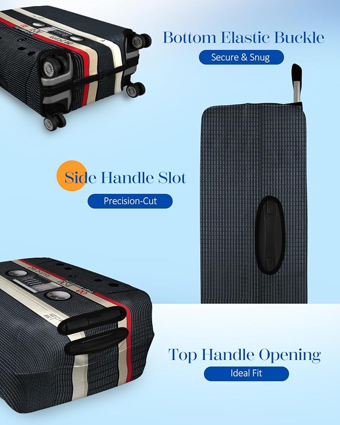 Slohif Luggage Cover for Suitcase Tsa Approved Protector - Image 5