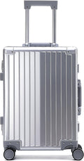 YYW Aluminum Carry-On Luggage Airline Approved Lightweight Suitcase by YYW